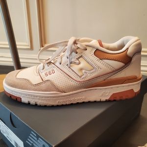 New Balance Retro 550 Women's 8 Au Lait  White Beige